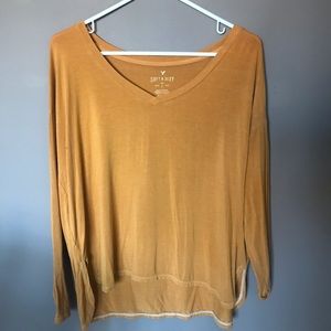 Mustard AEO Soft & Sexy Tee